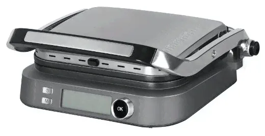 Гриль REDMOND SteakMaster RGM-M816P, серебристый металлик-1