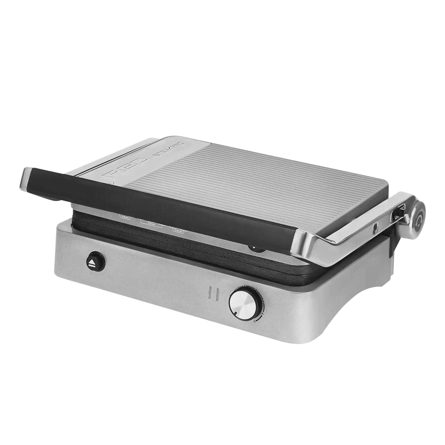 Гриль RED SOLUTION RGM-M814 1.95 кВт, серебристый/черный-0